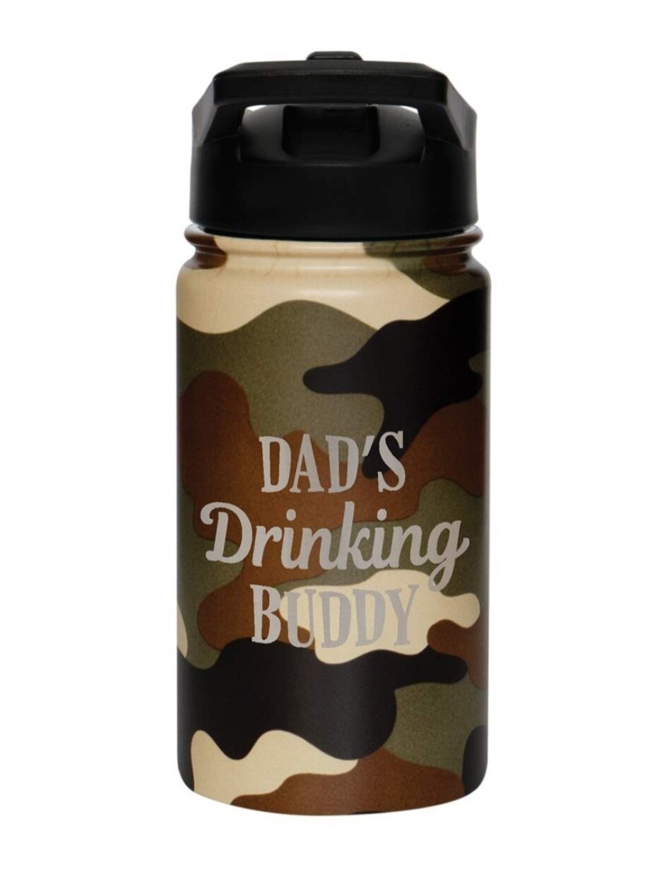 Carson 14oz Stainless Steel Children's Sport Bottle - Dad's Drinking Buddy