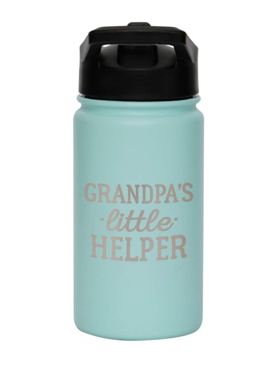 Carson 14oz Stainless Steel Children's Sport Bottle - Grandpa's Little Helper
