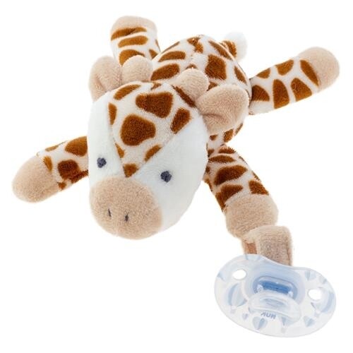 Stephen Joseph Pacifier Plush - Giraffe