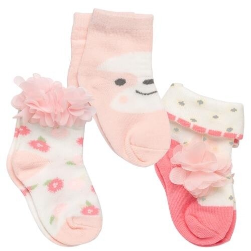 Stephen Joseph Boxed Sock Set - Sloth
