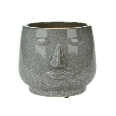 Stone Look Face Planter - Short