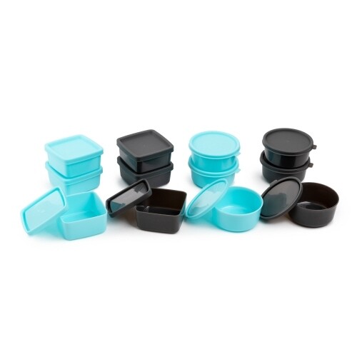 Core Kitchen | Mini Condiment Container Set (12 Pieces)