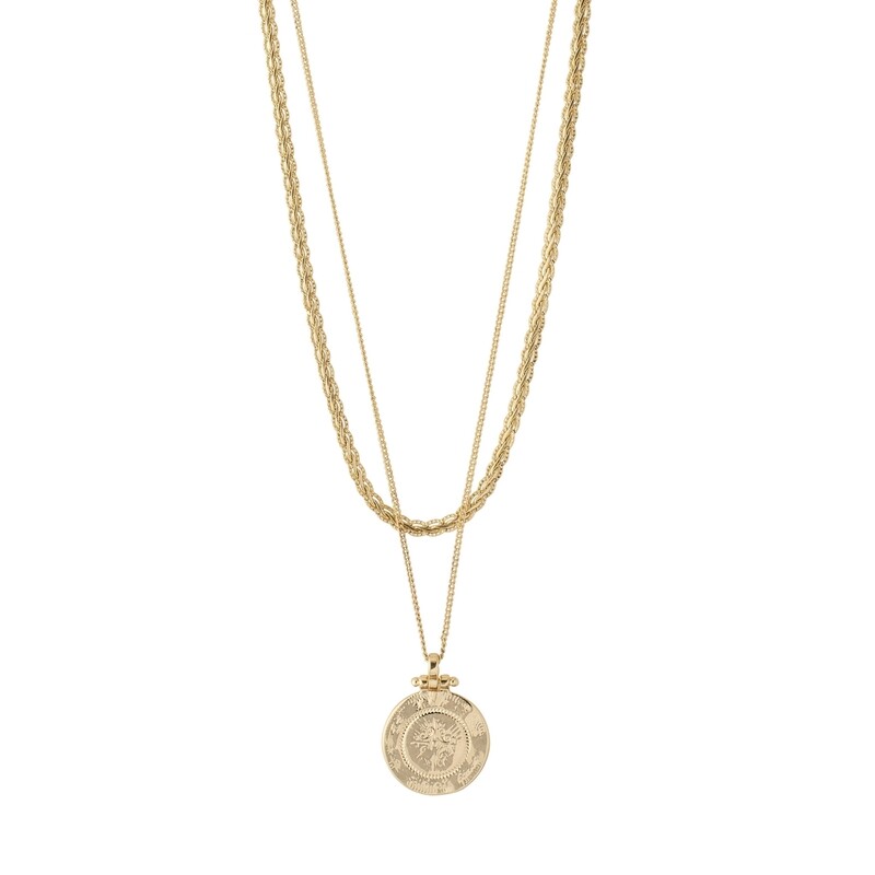 Pilgrim Gold Nomad 2-in-1 Necklace
