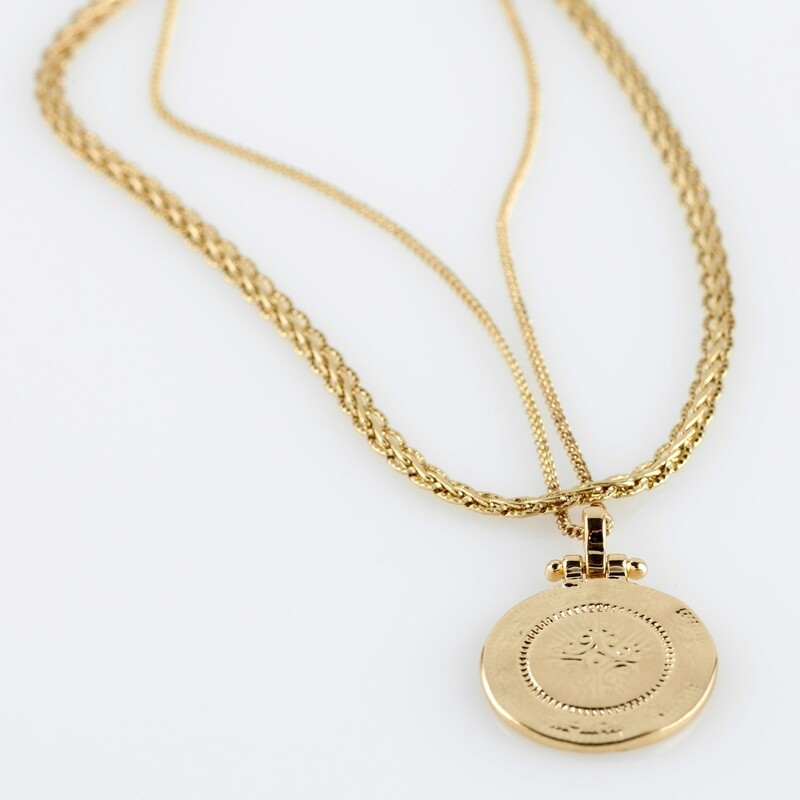 Pilgrim Gold Nomad 2-in-1 Necklace