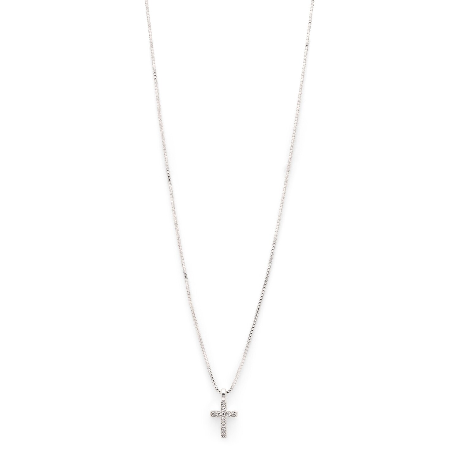 Pilgrim Silver Clara Cross Necklace