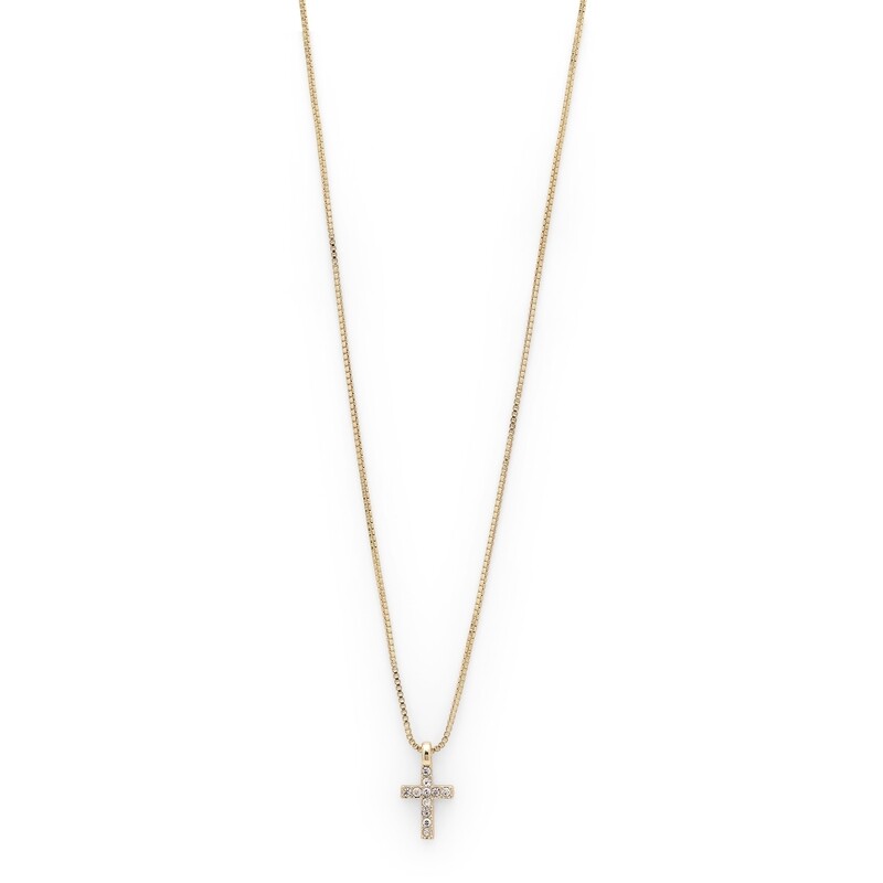 Pilgrim Gold Clara Cross Necklace