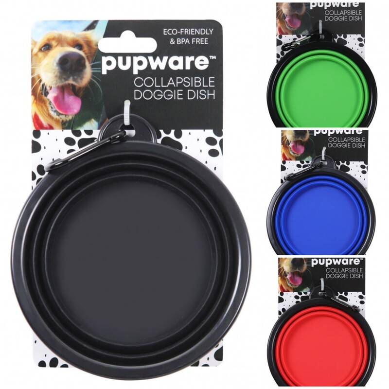 Collapsible Silicone Dog Bowl