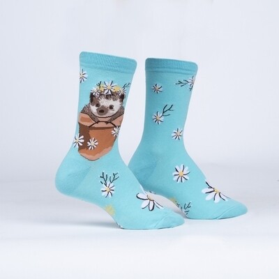 Sock It To Me - Women's Crew Socks | My Dear Hedgehog