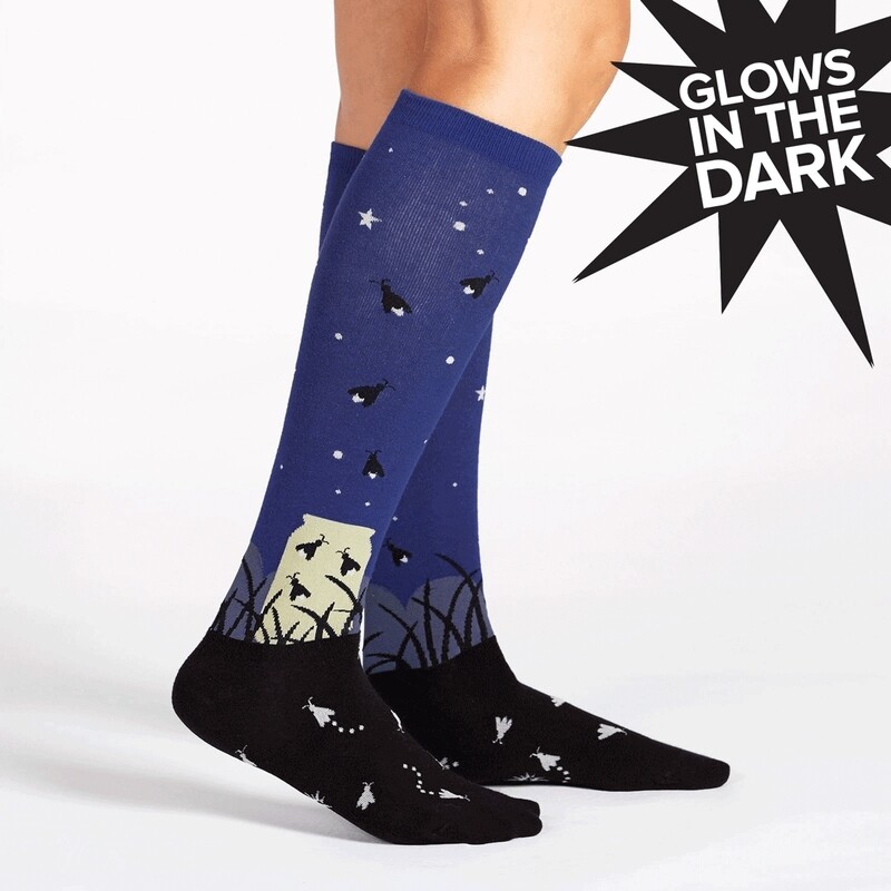 Sock It To Me - Women&#39;s STRETCH-IT Wide Calf Knee-high Socks | Nightlight