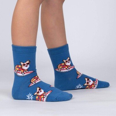 Sock It To Me - Junior Crew Socks | Corgi-bunga!