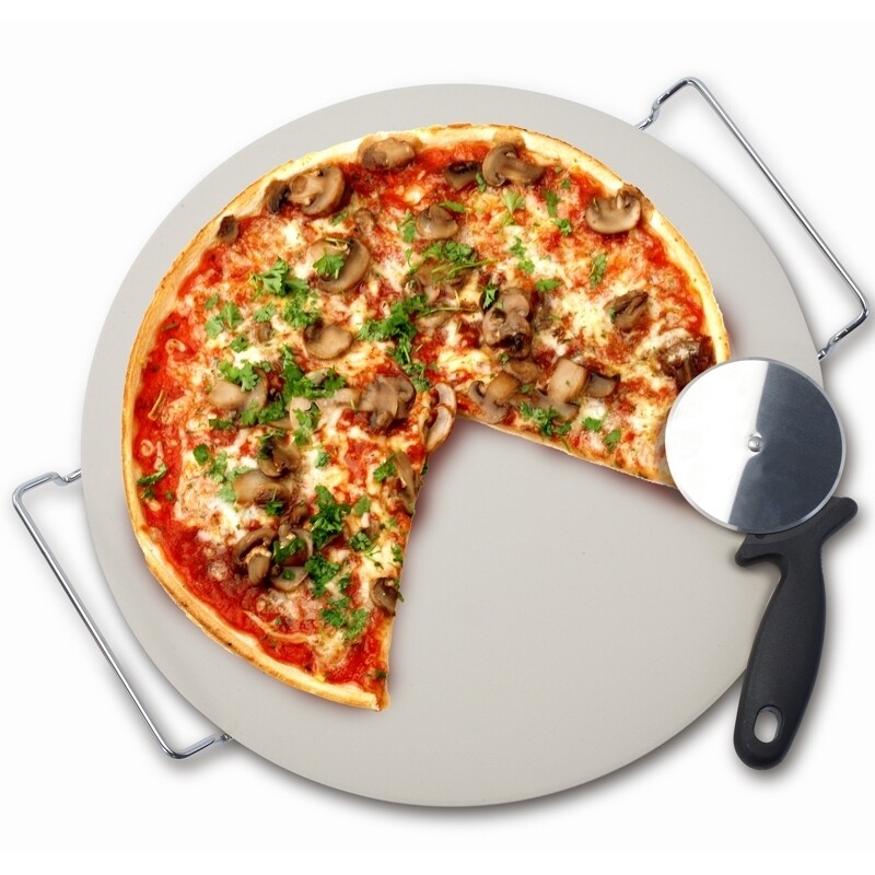 Danesco | Pizza Stone &amp; Rack