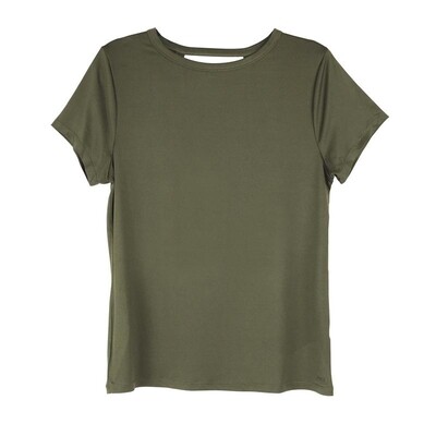 Fitkicks Crossover Active Lifestyle T-shirt - Olive
