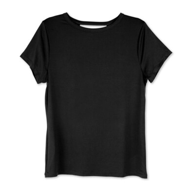 Fitkicks Crossover Active Lifestyle T-shirt - Black