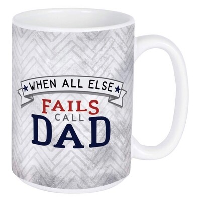 Carson Mug | When All Else Fails Call Dad
