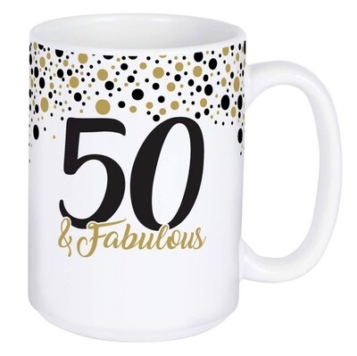 Carson Mug | 50 & Fabulous