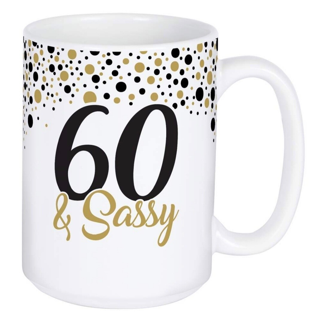 Carson Mug | 60 & Sassy