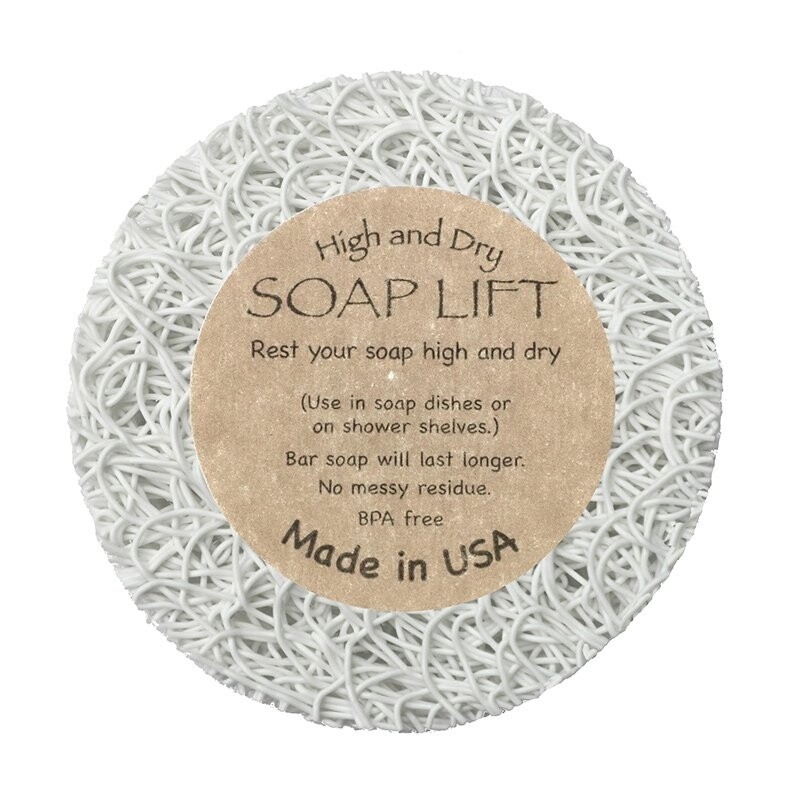 Round Soap Lift | White