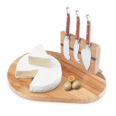Final Touch | 5 Piece Magnetic Cheese Board Set