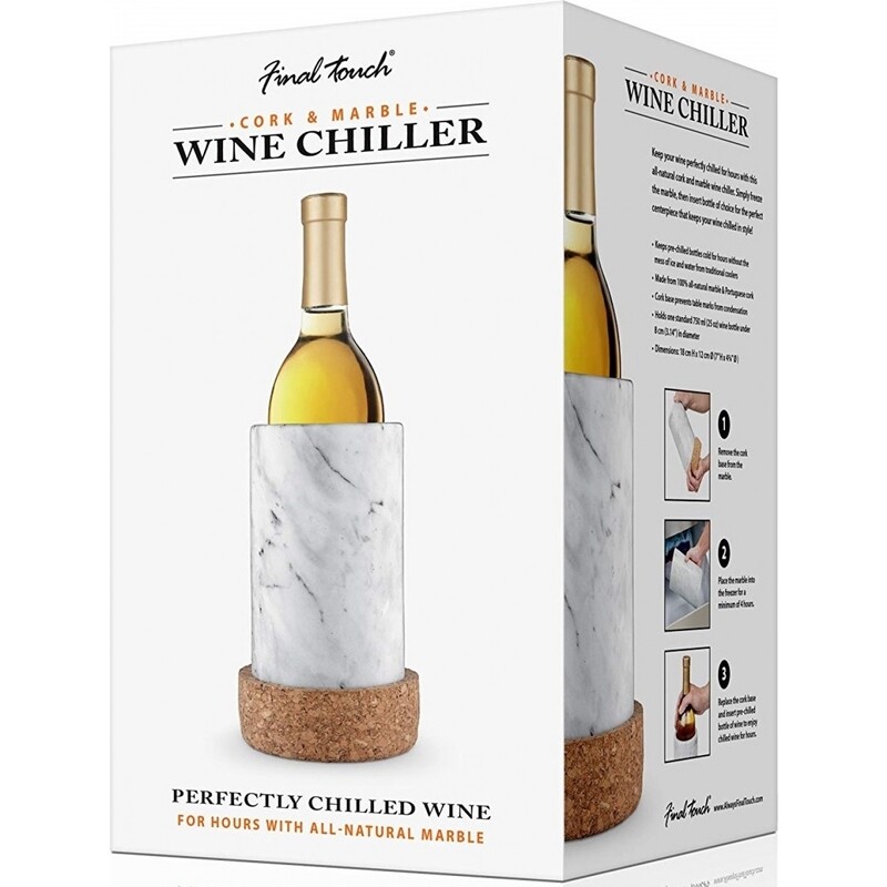 Final Touch | Marble &amp; Cork Wine Chiller