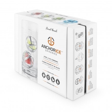 Final Touch | AnchorIce Sphere Ice Moulds (2 Pack)