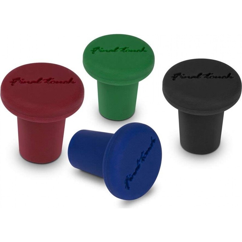 Final Touch | Silicone Bottle Stoppers (Set of 4)