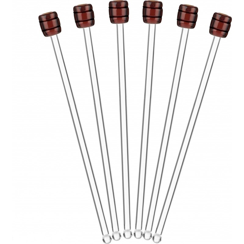 Final Touch | Barrel Drink Stirrers (Set of 6)