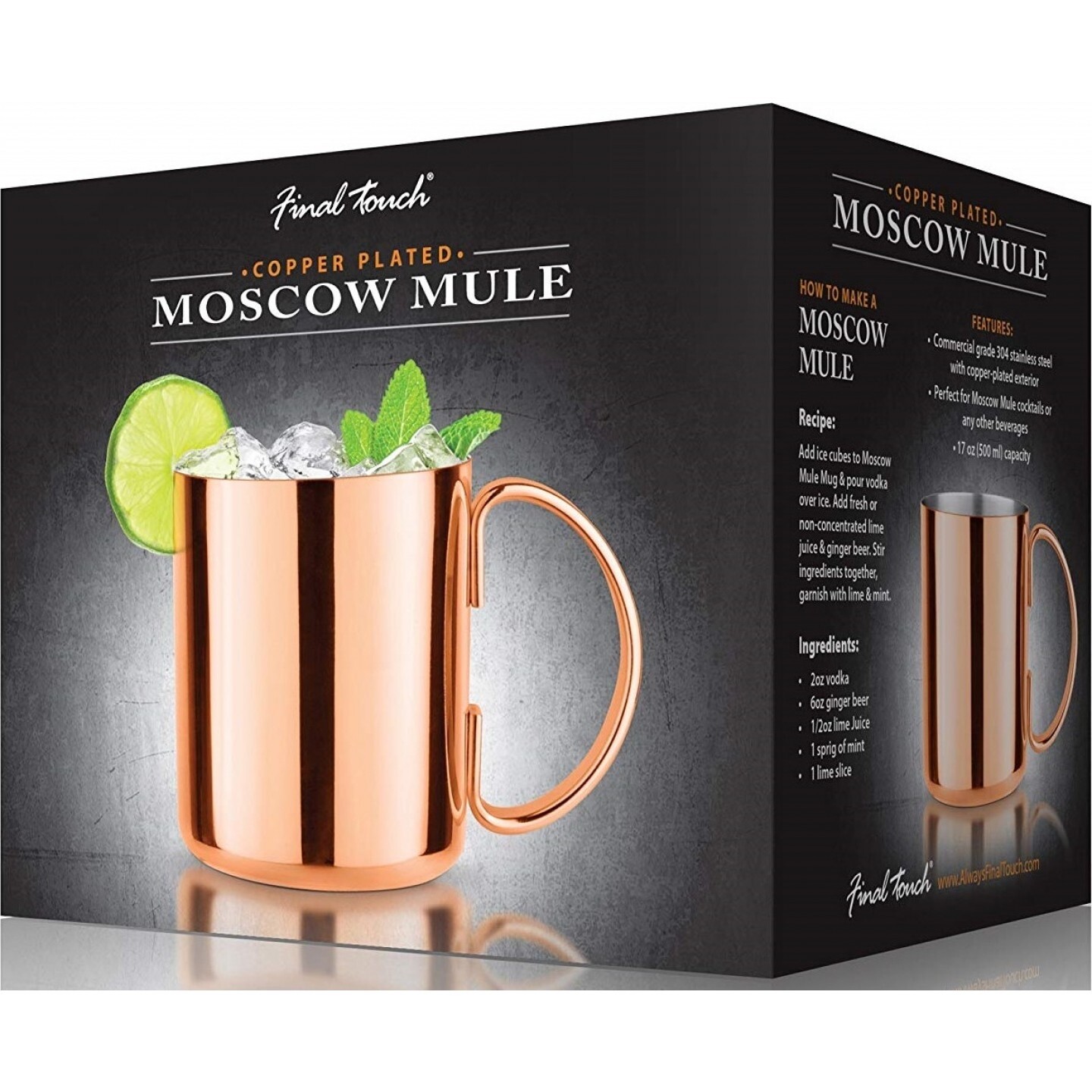 Final Touch | Copper Moscow Mule Mug