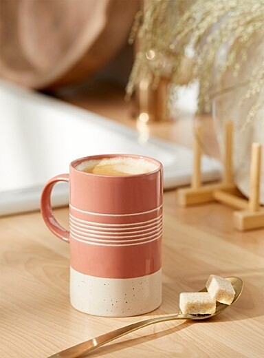 Danica Heirloom Etch Mug | Clay