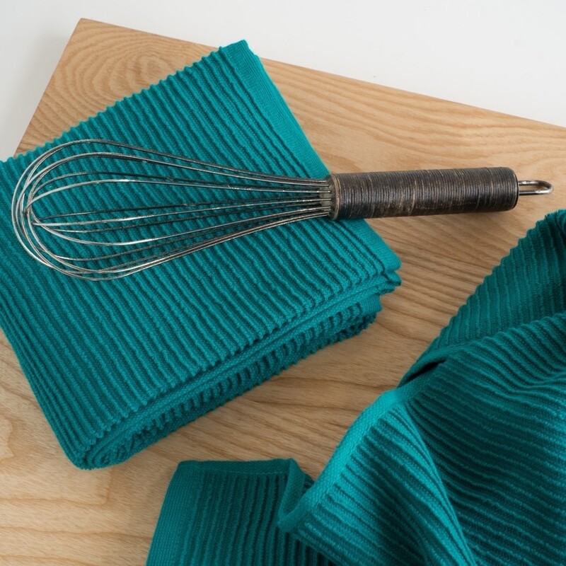 Now Designs Ripple Dishcloths (Set of 2) | Peacock