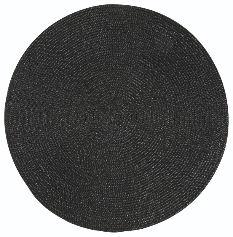 Now Designs Disko Placemat | Black