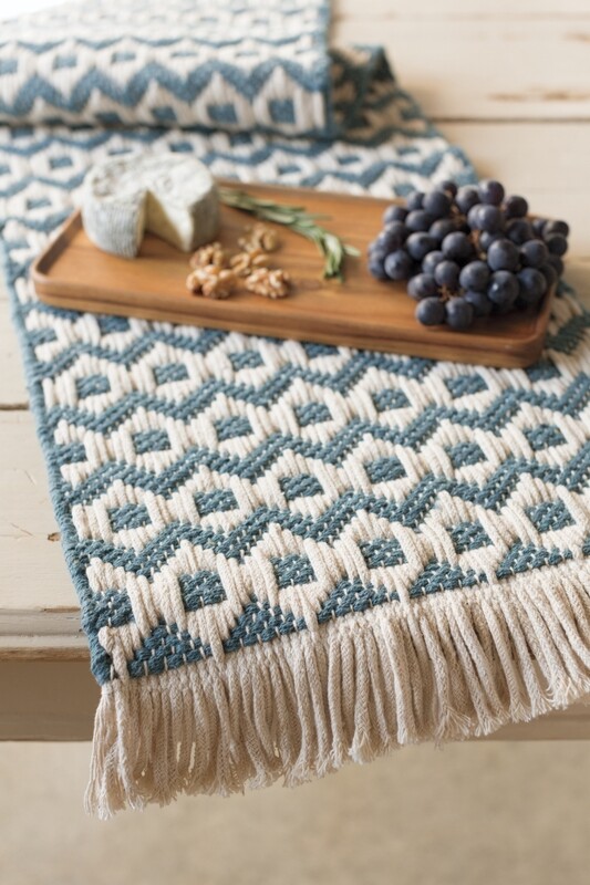 Danica Heirloom 72" Sullivan Table Runner | Lagoon