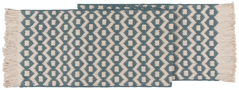 Now Designs 72&quot; Heirloom Table Runner | Lagoon