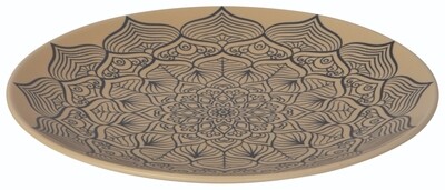 Now Designs 8.5" Stamped Plate | Mandala