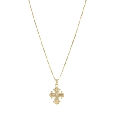 Pilgrim Gold Dagmar Cross Necklace