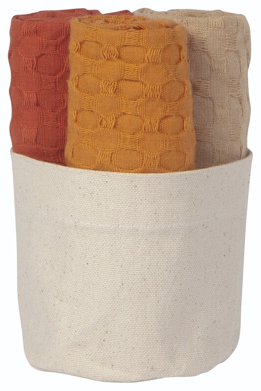 Now Designs Mercantile Dishcloths (Set of 3) | Spice