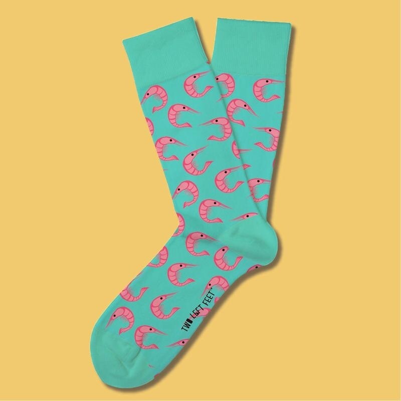 Two Left Feet - Everyday Socks (Big Feet) | Shrimp Cocktail