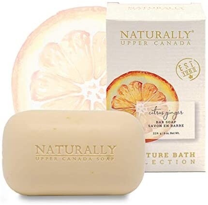 Naturally Upper Canada Bar Soap - Citrus Ginger