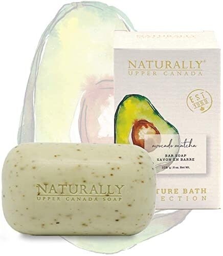 Naturally Upper Canada Bar Soap - Avocado Matcha