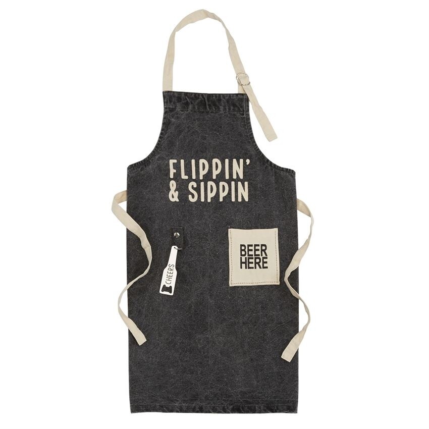 MudPie | Flippin and Sippin Apron