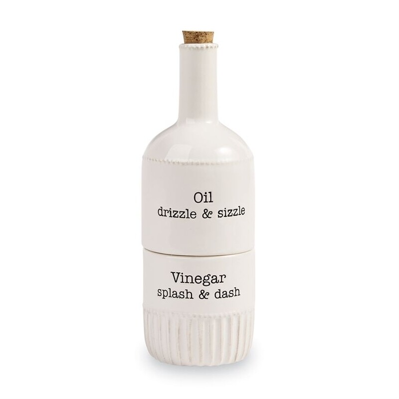 MudPie | Stacked Oil &amp; Vinegar Set