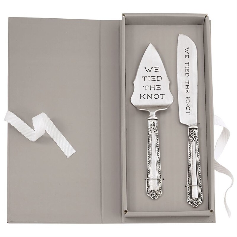MudPie | Wedding Cake Serving Set