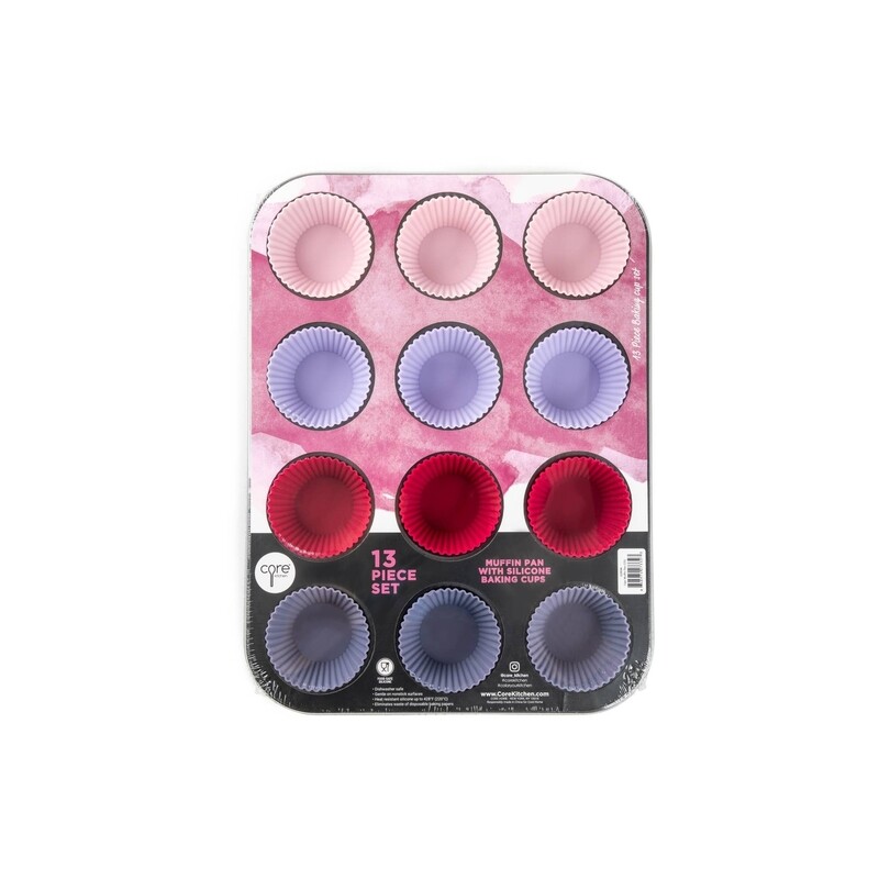 Core Kitchen | Muffin Pan with Silicone Liners