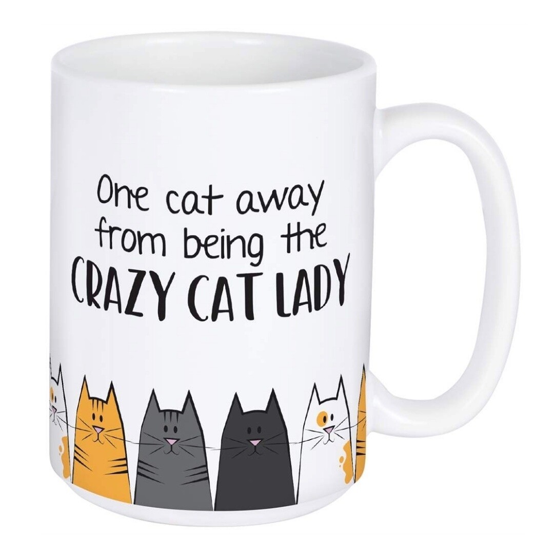 Carson Mug | Crazy Cat Lady