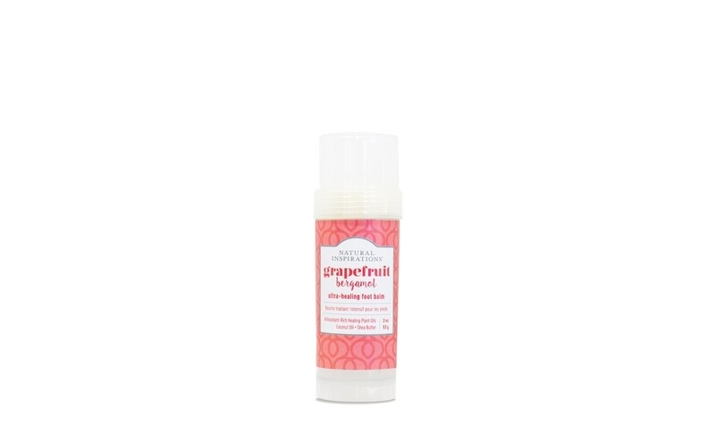 Natural Inspirations | Grapefruit Bergamot Foot Balm