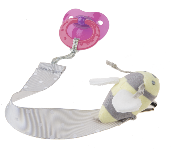GANZ Sweet As Can Bee Pacifier Clip