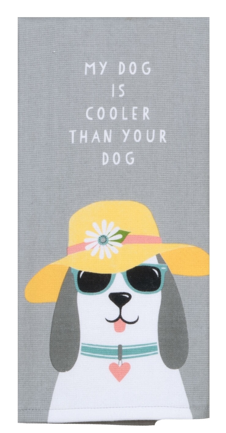 Kay Dee Designs Duel Purpose Terry Towel | Dog Patch Cool Dog