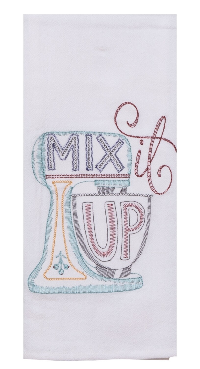 Kay Dee Designs Embroidered Flour Sack Towel | Mix It Up