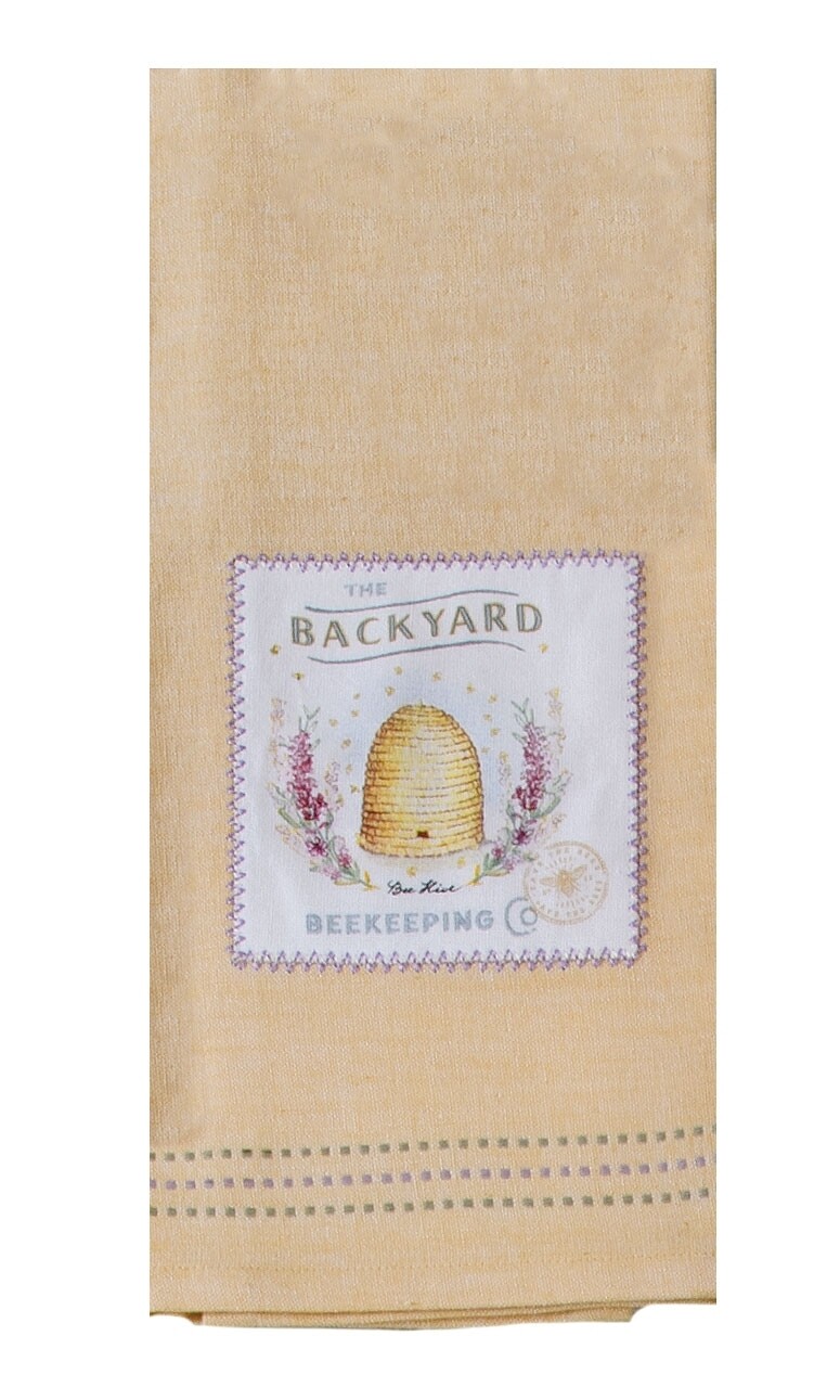 Kay Dee Designs Applique Tea Towel | Local Market - Backyard Beekeeping