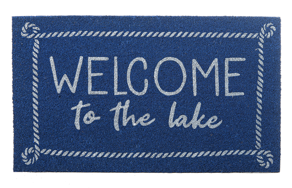'Welcome To The Lake' Doormat