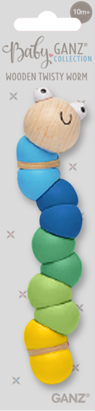 GANZ Wooden Twisty Worm